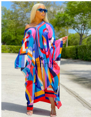 Multicolor คูเวตซิตีใหม่ Boho  - Boho Summer Beach Maxi Dress บทวิจารณ์และราคา